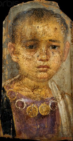 A Boy, Hawara, ca. 70-95 CE, The Egyptian Museum, Cairo, CG 33240